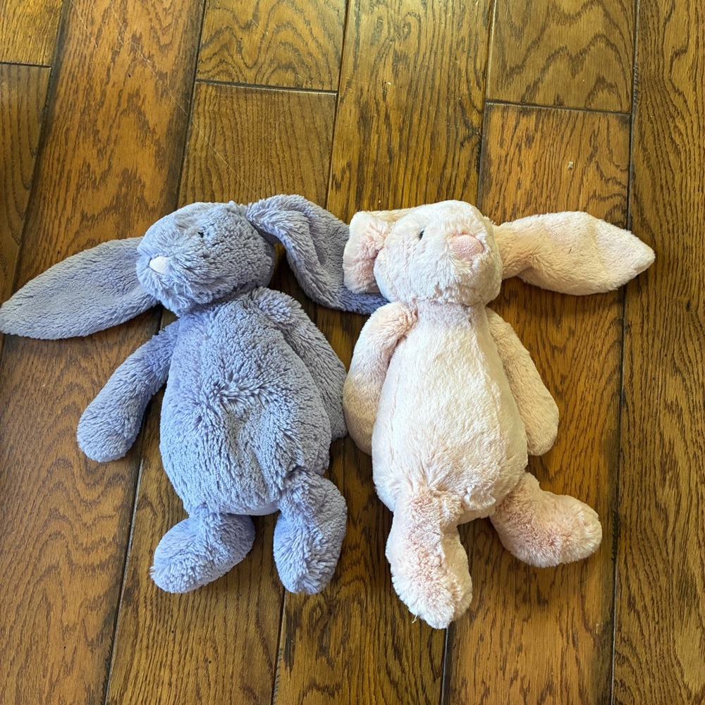 Jellycat bashfull bunny stuffed animal bundle